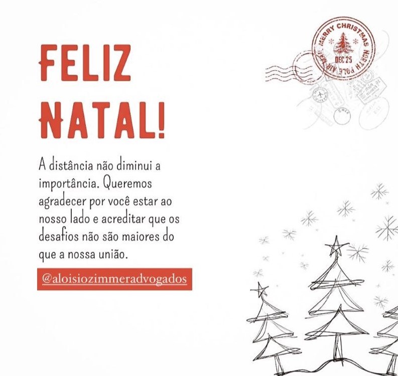 Feliz Natal e Boas Festas! - Nossa mensagem de agradecimento neste ano que se encerra.Obrigado por fazer parte dessa história! 💌🎁
 
 
