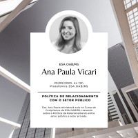 Dra. Ana Paula ministra aula sobre Pol&iacute;tica de Relacionamento com o Setor P&uacute;blico