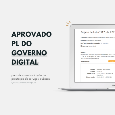 Aprovado PL do Governo Digital