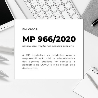 MP 966 e a Responsabiliza&ccedil;&atilde;o dos Agentes P&uacute;blicos